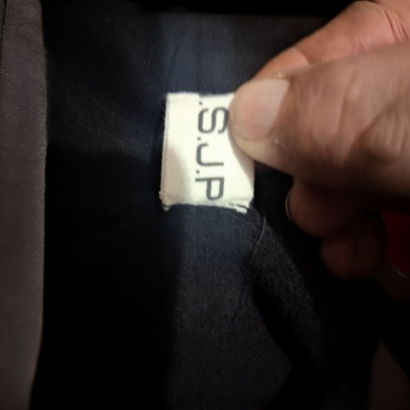 EUC HSJP Brand Sz. 1X Black 1/2-3/4 Length Sleeves Hoodie - Picture 3 of 10